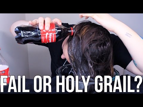 Beauty Hacks: Fail or Holy Grail? ♥ Coca Cola Hair Rinse | Ellko