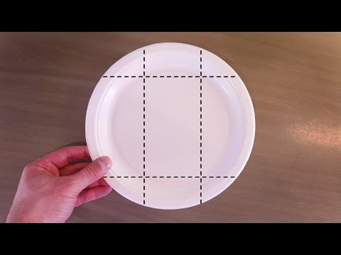 Paper Plate Folding Hack - Party Food Gift Box