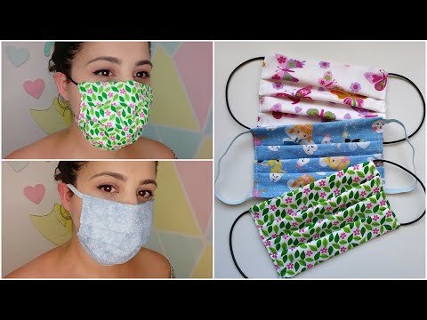 Como fazer Máscara de Proteção | how to sew mask | Bia Feltz