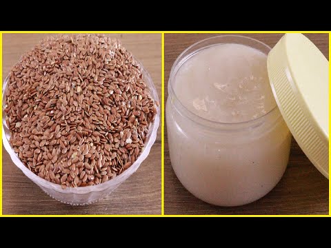 Mix flax seeds with rice to look 10 years younger than your age ! Natural Botox !