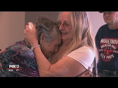 Tears flow as 88-year-old finally meets daughter she thought had died in birth