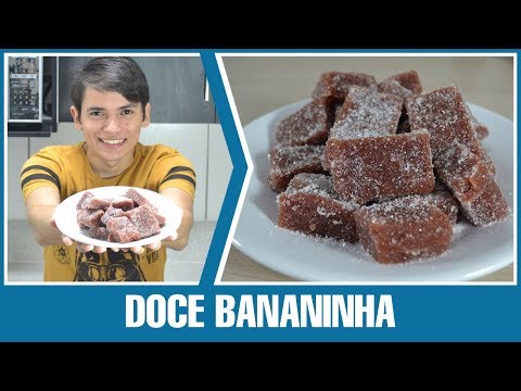 Como Fazer - Doce Bananinha 3 Ingredientes (Doce de Banana)