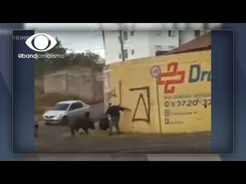 Inusitado: Motoboy fica ferido após ataque de porco em São Paulo