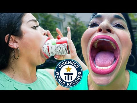 She has the world's largest mouth! - Guinness World Records