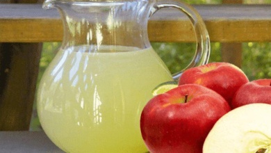 Limonada de maçã para quem sofre de diabetes
