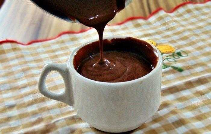 Chocolate quente super cremoso