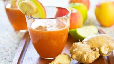 Benefícios do suco de cenoura com gengibre d