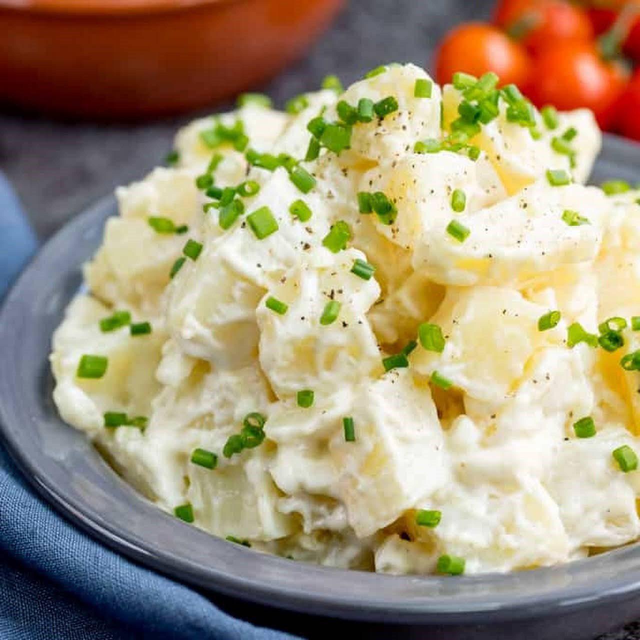 Salada de maionese de batata