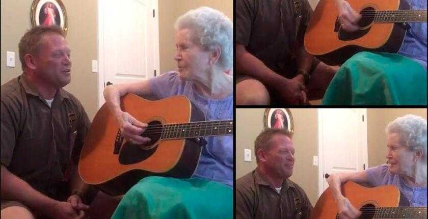Esta mãe com Alzheimer se lembra de tudo quando canta com o filho