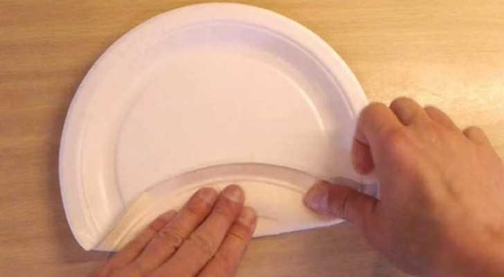 Como transformar um prato de papel numa simples caixa d