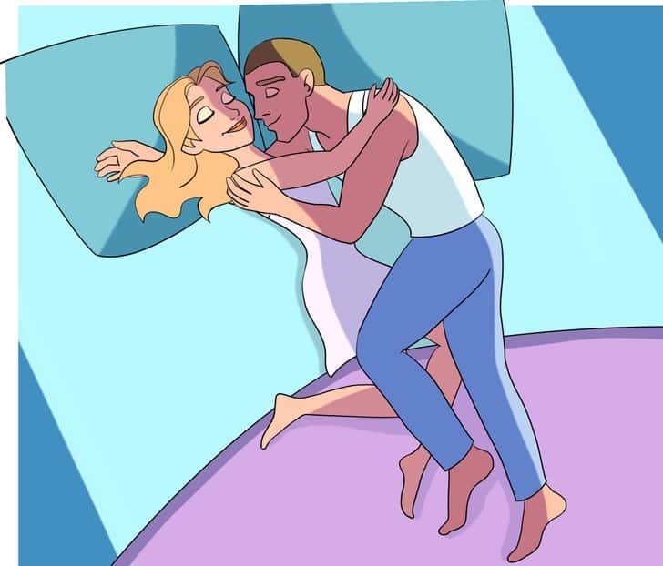 O que a sua maneira de dormir diz sobre o seu relacionamento, de acordo com a ciência