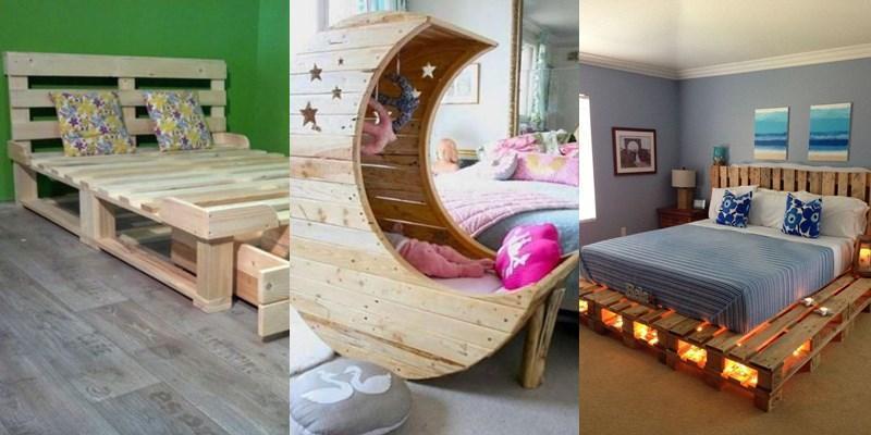 14 ideias fantásticas de camas com paletes