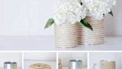 Como fazer vasos de flores criativos com dicas de artesanato q