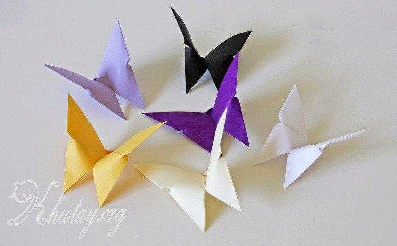 Como fazer Borboletas de Origami