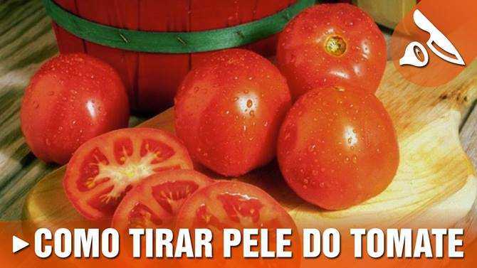 Veja truque para remover facilmente a pele do tomate