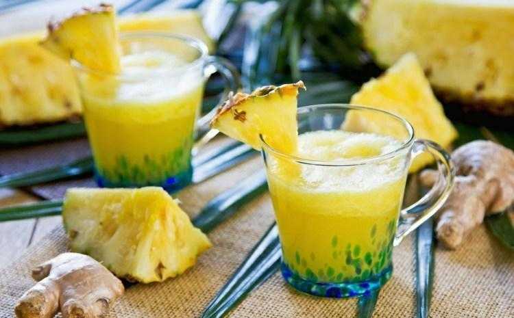 14 benefícios da vitamina de abacaxi para sua saúde d