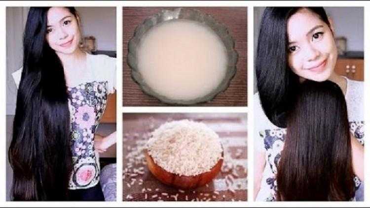 Receita de água de arroz para fazer o cabelo crescer mais rápido