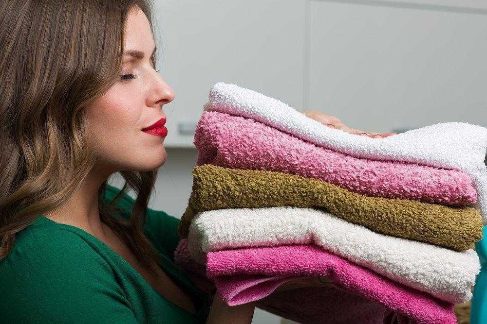 Como eliminar o mau cheiro das toalhas