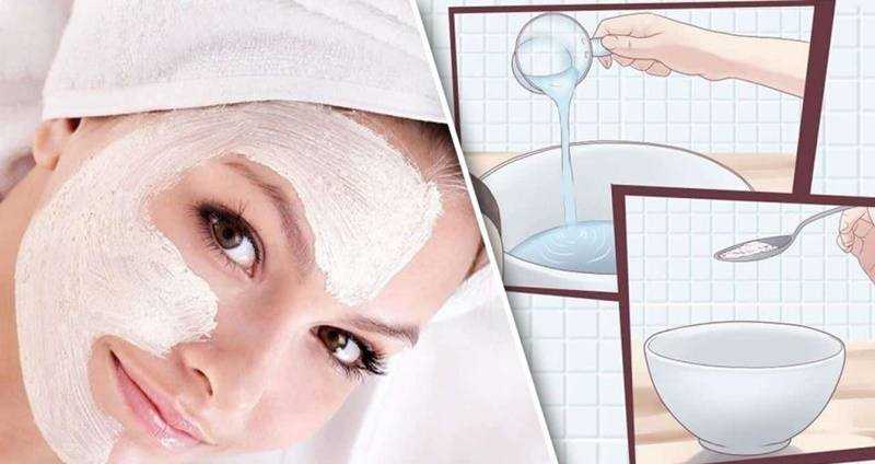 Máscara de bicarbonato remove acne, manchas no rosto e repara a pele