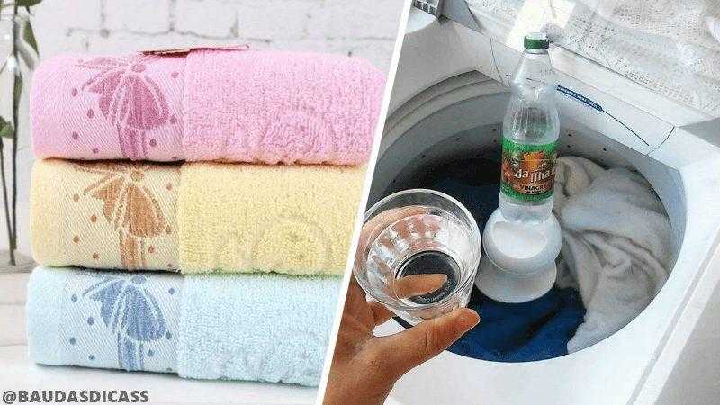 Como deixar toalhas de banho limpas e macias