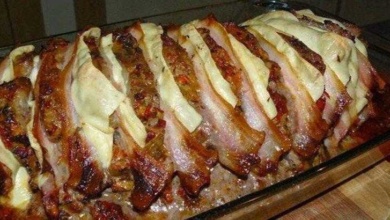 Como fazer lombo de porco recheado com queijo e bacon