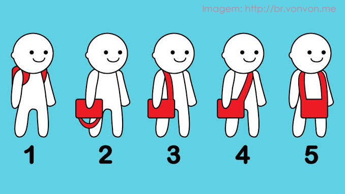 Teste Psicológico: Como você carrega sua bolsa?