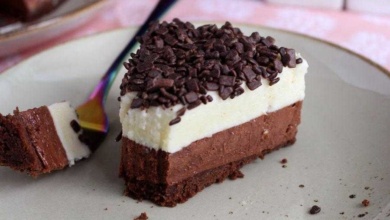Torta mousse dois chocolates: receita fácil que não vai ao forno!
