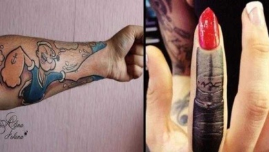 24 tatuagens geniais que podem interagir com o corpo