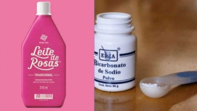 Limpeza de pele poderosa – leite de rosas com bicarbonato de sódio