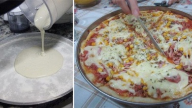Pizza de Liquidificador fácil (Receita saborosa)