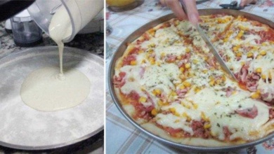Pizza de Liquidificador fácil