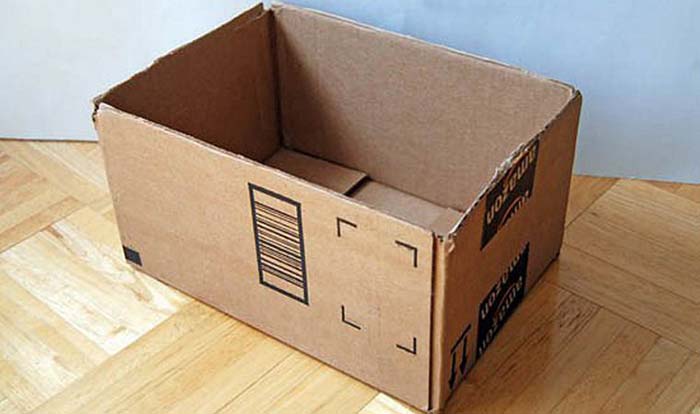 caixa2 - Transforme caixas de papelão cestas decorativa 1