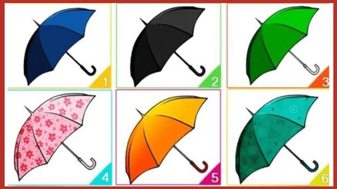 Escolha um guarda-chuva e descubra mais sobre você