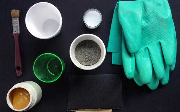 materiais de Como fazer vaso de cimento