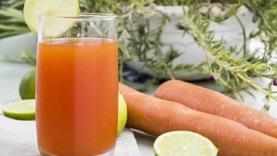 Suco de limão e cenoura – uma verdadeira fonte de vitaminas – Natureza e sua Saúde