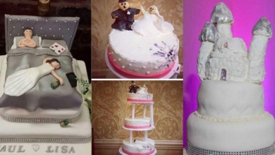 24 bolos de casamento que definitivamente não atenderam às expectativas nem de longe