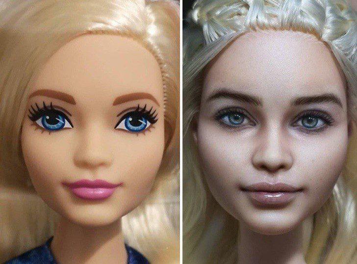 Artista faz versão realista das celebridades em bonecas e resultado impressiona
