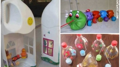 Como fazer brinquedos com reciclagem