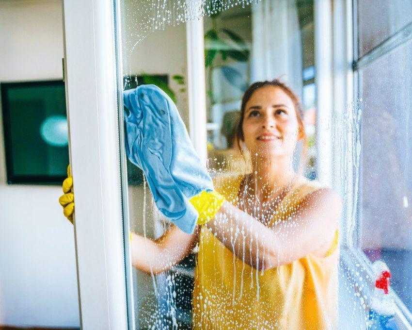 Como limpar janela de vidro