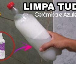 Limpa pisos caseiro que limpa tudo com apenas 3 ingredientes