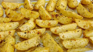 batata assada no forno crocante um acompanhamento delicioso e fácil