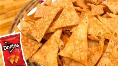 Doritos caseiro fica perfeito e é muito fácil de preparar