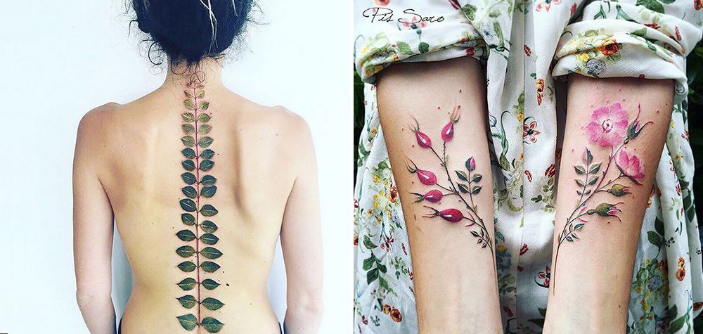 13 tatuagens delicadas inspiradas nas mudanças das estações
