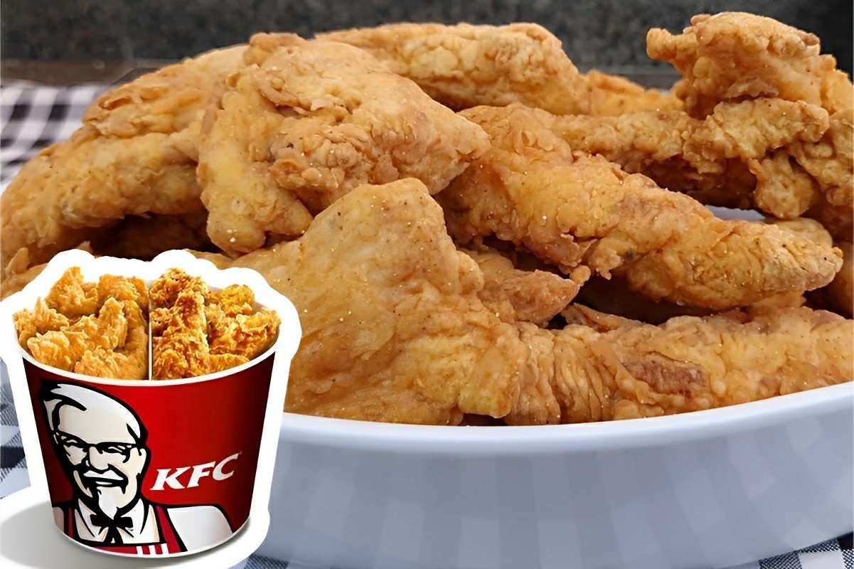 Frango igual do KFC para fazer na sua casa