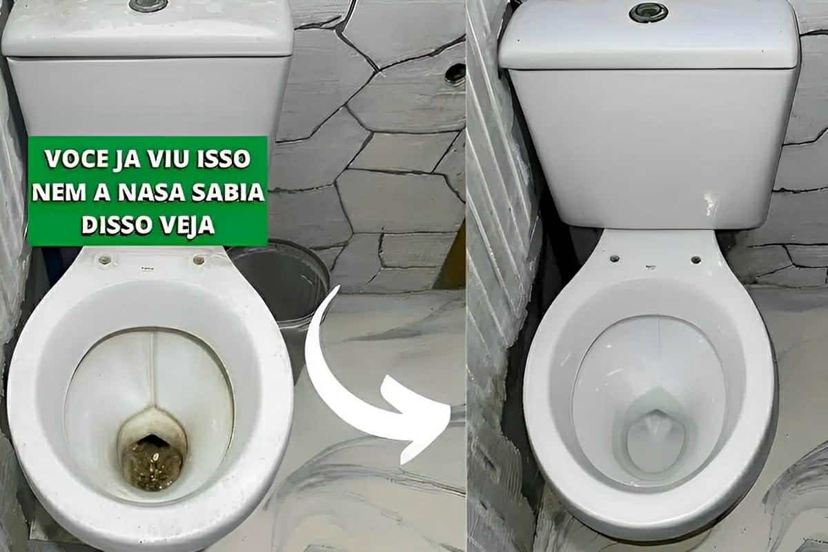 Como tirar amarelado dos vasos sanitários de forma prática usando apenas 1 produto que você tem em casa