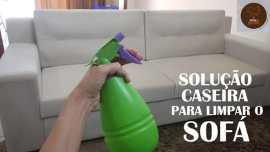 Solução Caseira Para Limpar Sofá em Casa – Limpa, Tira Manchas e Mata Bactérias