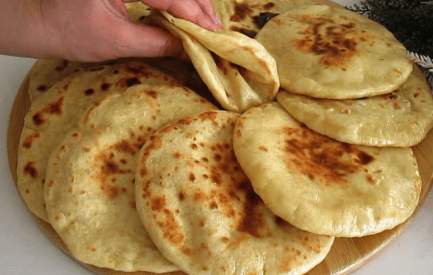 Pão de 10 minutos sem forno