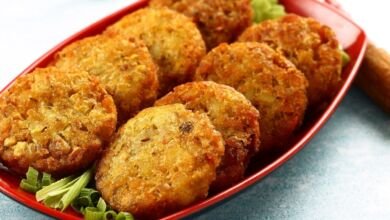 aloo tikki bolinhos indianos