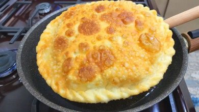 Farinha + água fervente! Nunca cansei de cozinhá-los. Você nunca viu uma massa assim!