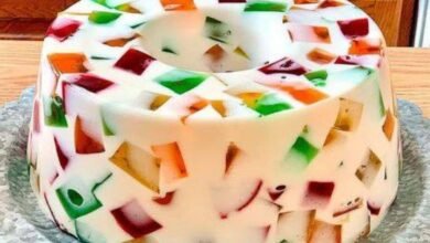 Gelatina de Mosaico Surpreendente: Colorida, Refrescante e Fácil de Fazer!